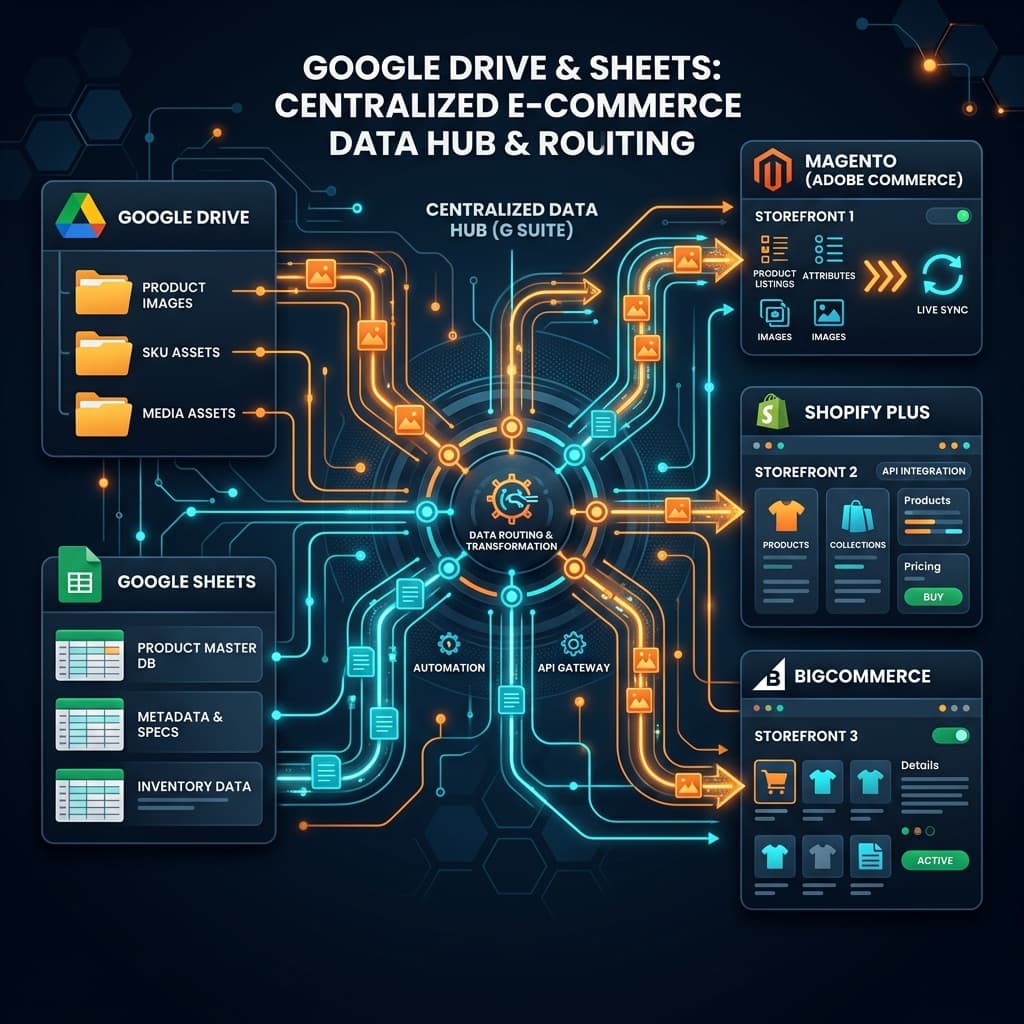 Building an Omnichannel PIM System with Google Workspace and Magento