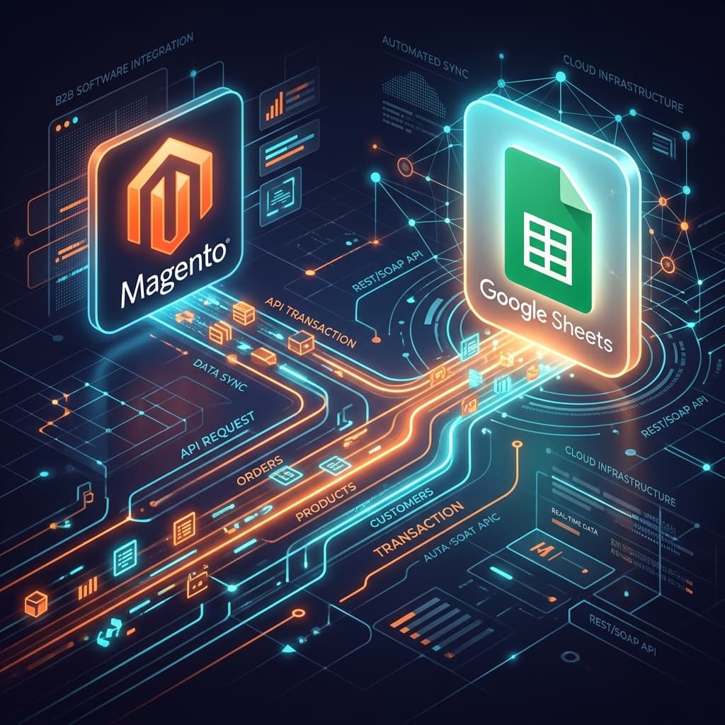 Syncing Magento 2 Orders to Google Sheets in Real-Time