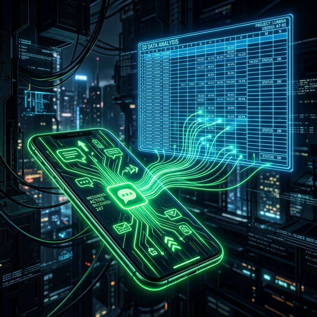 Sales team managing WhatsApp leads in a Google Sheets CRM with color-coded priority tags, reply columns, and automated Green API message delivery